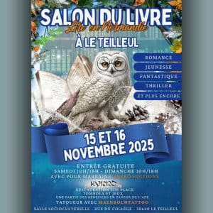 Salon du livre Lire en Normandie 2025