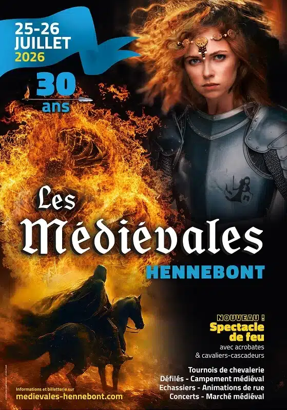 Affiche Médiévales Hennebont 2026